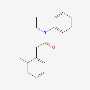 molecular formula C17H19NO B1170224 N-ethyl-2-(2-methylphenyl)-N-phenylacetamide 