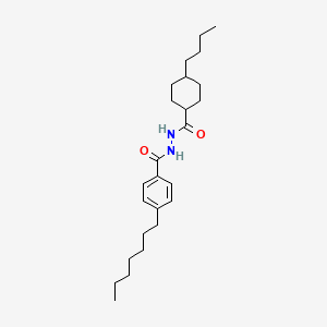 N'-[(4-butylcyclohexyl)carbonyl]-4-heptylbenzohydrazide