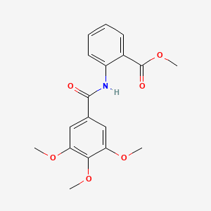 Methyl 2-[(3,4,5-trimethoxybenzoyl)amino]benzoate