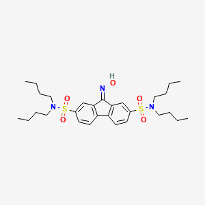 9-Hydroxyimino-9H-fluorene-2,7-disulfonic acid bis-dibutylamide