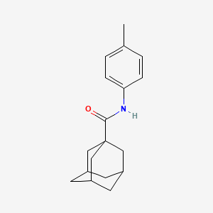 N-(4-methylphenyl)adamantane-1-carboxamide