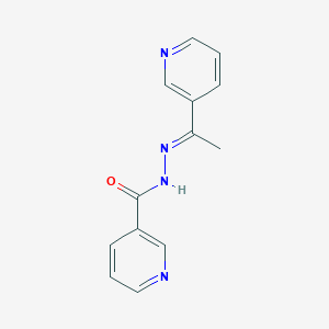 N'-(1-pyridin-3-ylethylidene)nicotinohydrazide