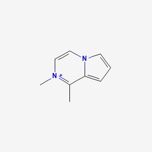 1,2-Dimethylpyrrolo[1,2-a]pyrazin-2-ium