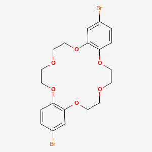 2,13-Dibromo-6,7,9,10,17,18,20,21-octahydrodibenzo[b,k][1,4,7,10,13,16]hexaoxacyclooctadecine