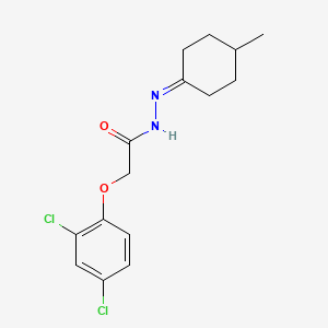 2-(2,4-Dichlorophenoxy)-N'-(4-methylcyclohexylidene)acetohydrazide