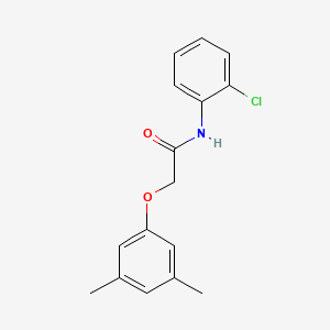 molecular formula C16H16ClNO2 B11703304 N-(2-chlorophenyl)-2-(3,5-dimethylphenoxy)acetamide 