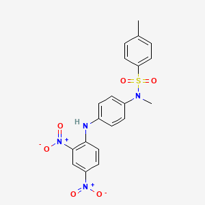 N-[4-(2,4-Dinitro-phenylamino)-phenyl]-4,N-dimethyl-benzenesulfonamide