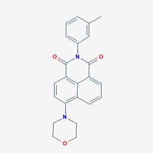 molecular formula C23H20N2O3 B11703613 2-(3-methylphenyl)-6-(morpholin-4-yl)-1H-benzo[de]isoquinoline-1,3(2H)-dione 