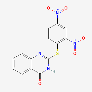 2-(2,4-dinitrophenyl)sulfanyl-1H-quinazolin-4-one