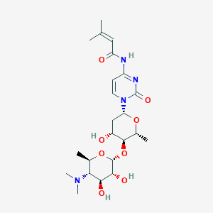 molecular formula C23H36N4O8 B117038 胞胺素 C CAS No. 157878-04-1