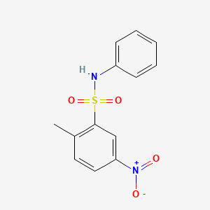 Benzenesulfonamide, 2-methyl-5-nitro-N-phenyl-