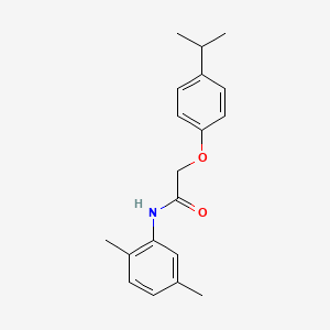 N-(2,5-dimethylphenyl)-2-[4-(propan-2-yl)phenoxy]acetamide