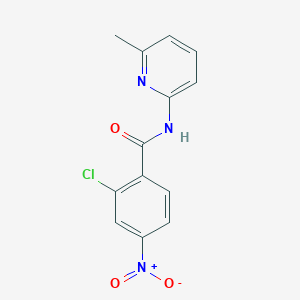 2-chloro-N-(6-methylpyridin-2-yl)-4-nitrobenzamide