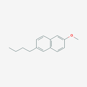 B117040 2-Butyl-6-methoxynaphthalene CAS No. 701270-26-0