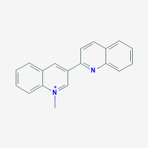 1-Methyl-3-(quinolin-2-yl)quinolinium