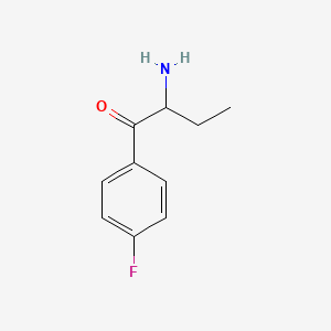 2-Amino-1-(4-fluorophenyl)-1-butanone