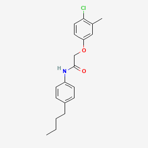 N-(4-butylphenyl)-2-(4-chloro-3-methylphenoxy)acetamide