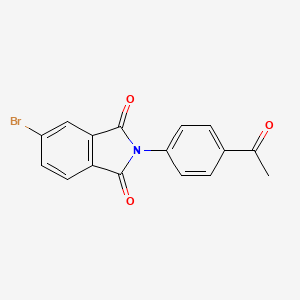 2-(4-Acetylphenyl)-5-bromoisoindole-1,3-dione