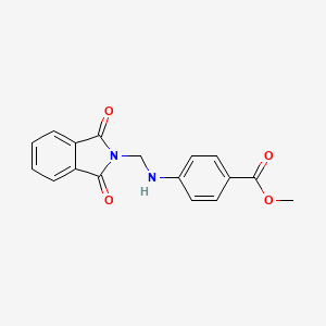 methyl 4-{[(1,3-dioxo-1,3-dihydro-2H-isoindol-2-yl)methyl]amino}benzoate