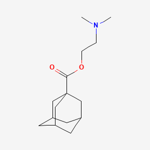 molecular formula C15H25NO2 B11704956 2-(Dimethylamino)ethyl adamantane-1-carboxylate 