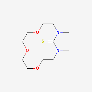 4,6-Dimethyl-1,9,12-trioxa-4,6-diazacyclotetradecane-5-thione