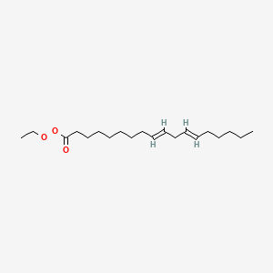ethyl (9E,12E)-octadeca-9,12-dieneperoxoate
