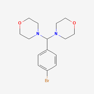 4,4'-[(4-Bromophenyl)methanediyl]dimorpholine