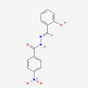 N'-(2-hydroxybenzylidene)-4-nitrobenzohydrazide