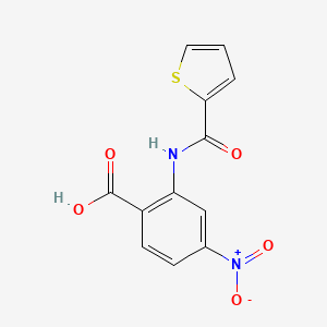 4-Nitro-2-[(thiophen-2-ylcarbonyl)amino]benzoic acid