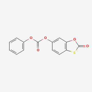 2-Oxo-1,3-benzoxathiol-6-yl phenyl carbonate