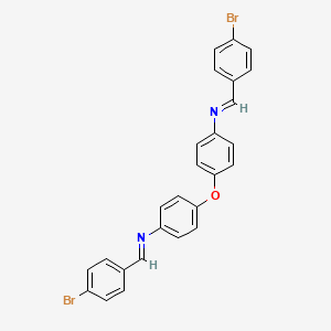 4,4'-oxybis{N-[(E)-(4-bromophenyl)methylidene]aniline}