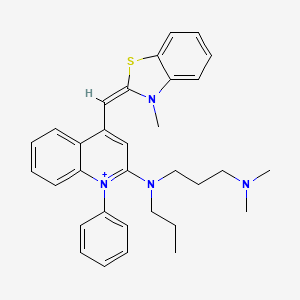 molecular formula C32H37N4S+ B1170573 Sybr green I CAS No. 163795-75-3