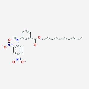 Decyl 3-[(2,4-dinitrophenyl)amino]benzoate