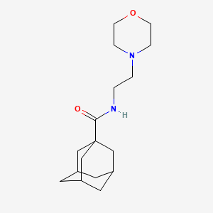 adamantanyl-N-(2-morpholin-4-ylethyl)carboxamide