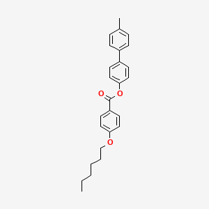 4'-Methylbiphenyl-4-yl 4-(hexyloxy)benzoate