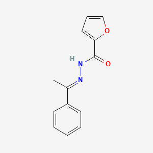 N'-[(1E)-1-phenylethylidene]furan-2-carbohydrazide