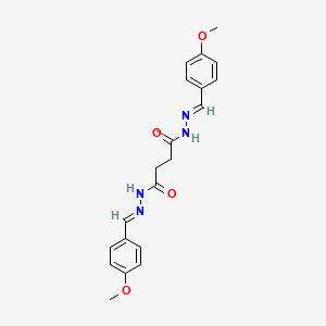 N'1,N'4-bis(4-methoxybenzylidene)succinohydrazide