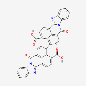 7,7'-dioxo-7H,7'H-4,4'-bibenzimidazo[2,1-a]benzo[de]isoquinoline-3,3'-dicarboxylic acid