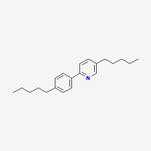 5-Pentyl-2-(4-pentylphenyl)pyridine