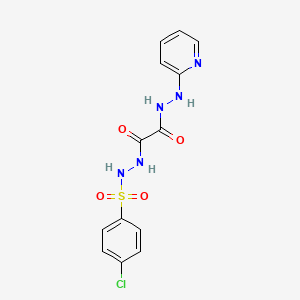 N'1-(4-Chlorobenzenesulfonyl)-N'-(pyridin-2-YL)ethanedihydrazide