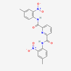 N,N'-bis(4-methyl-2-nitrophenyl)pyridine-2,6-dicarboxamide