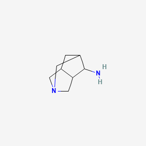 molecular formula C8H14N2 B1170626 Hexahydro-1H-2,5-methanocyclopenta[c]pyrrol-4-amine CAS No. 165874-34-0