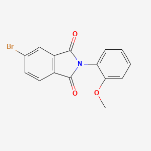 5-Bromo-2-(2-methoxyphenyl)isoindoline-1,3-dione