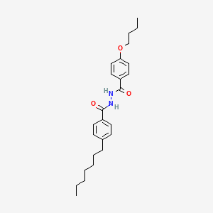 N'-(4-butoxybenzoyl)-4-heptylbenzohydrazide