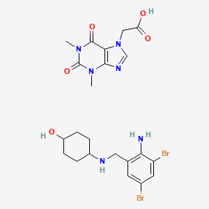 molecular formula C10H19NO3 B1170645 Acebrophylline CAS No. 179118-73-1