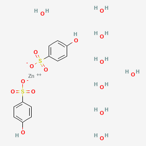 molecular formula C12H26O16S2Zn B1170651 フェノールスルホン酸亜鉛八水和物 CAS No. 1300-55-6