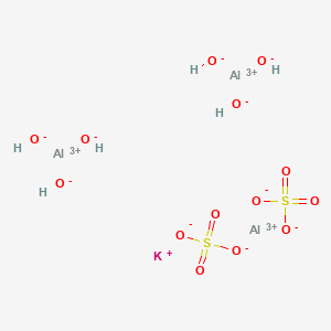 molecular formula Al3H6KO14S2 B1170652 Alunite CAS No. 1302-91-6