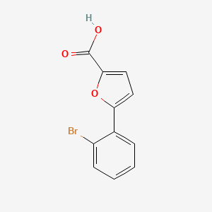 molecular formula C11H7BrO3 B1170653 5-(2-Bromophenyl)furan-2-carboxylic acid 