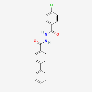 N'-{[1,1'-Biphenyl]-4-carbonyl}-4-chlorobenzohydrazide