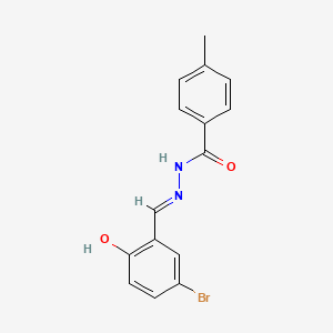 N'-(5-bromo-2-hydroxybenzylidene)-4-methylbenzohydrazide